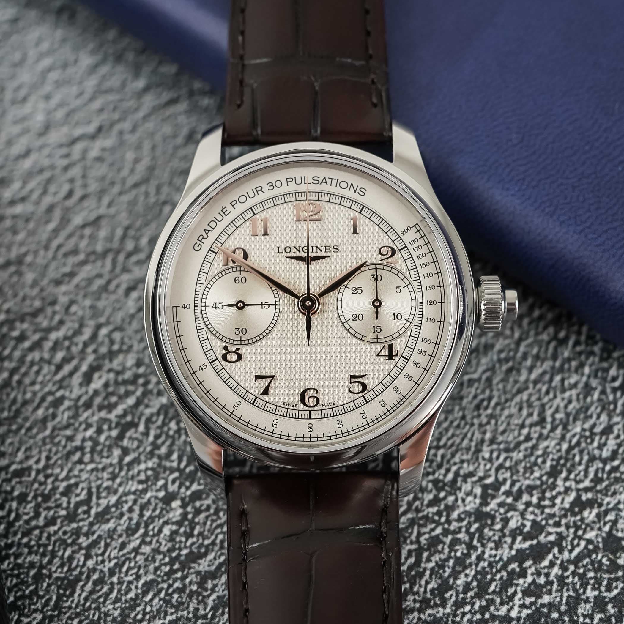 First Look: The New Longines Master Chrono Monopusher (Incl. Video)