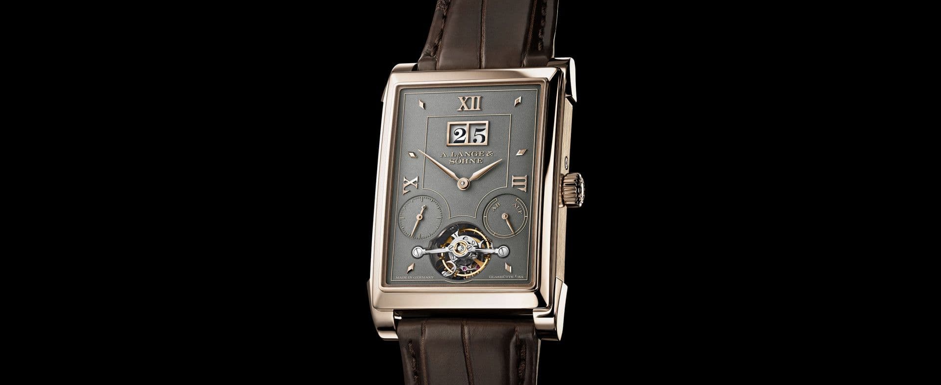 A. Lange’s Cabaret Tourbillon Honeygold Makes the Rectangle Matter Again