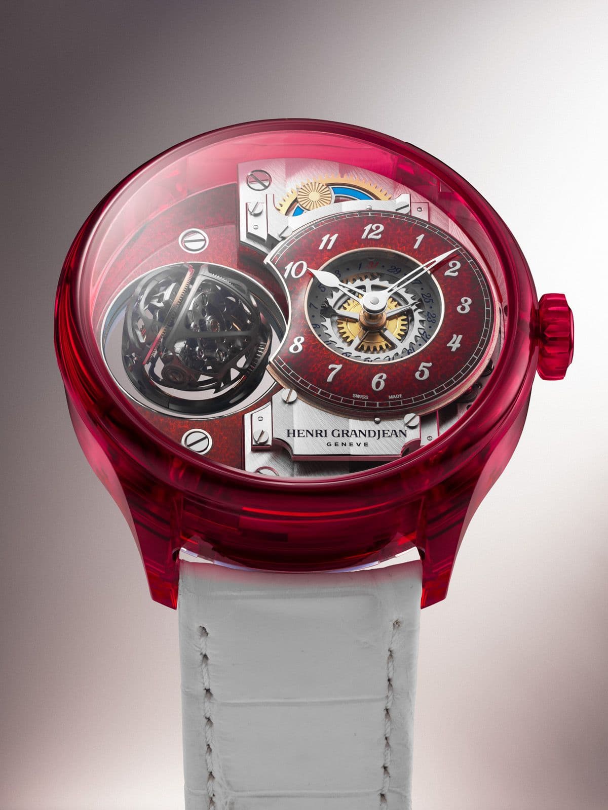 Introducing: Henri Grandjean Magician Atrivm in Vivid Red and Green Sapphire