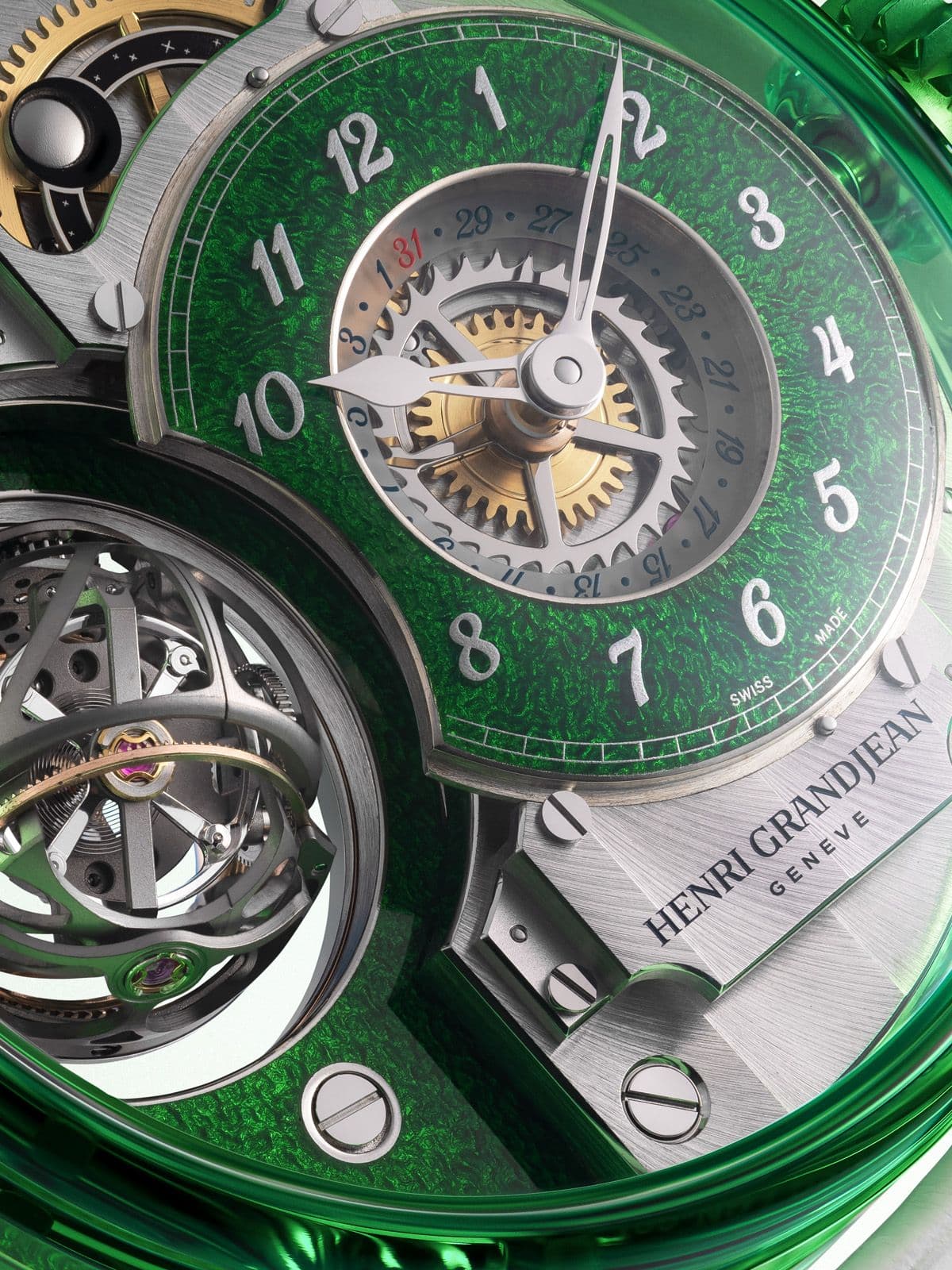 Introducing: Henri Grandjean Magician Atrivm in Vivid Red and Green Sapphire